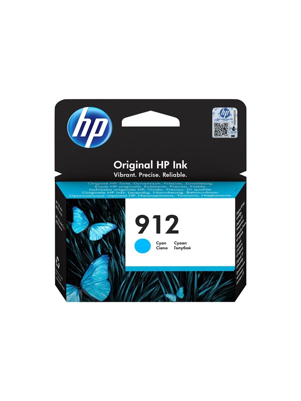 HP 912-mustekasetti, 2.93 ml, syaani