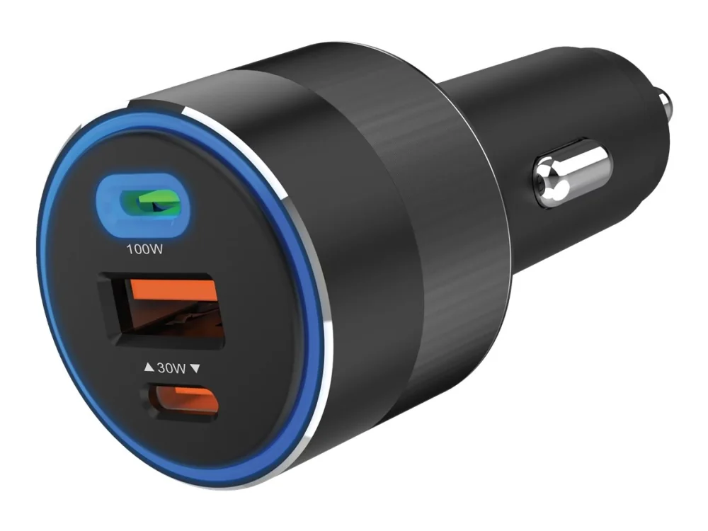 Sandberg Autolaturi 3in1 130W USB-C PD