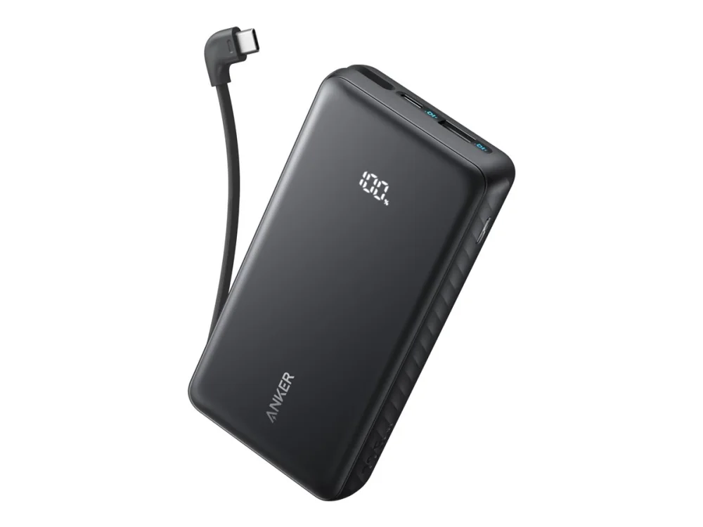 Anker A110E, 20000 mAh, 22,5 W, musta