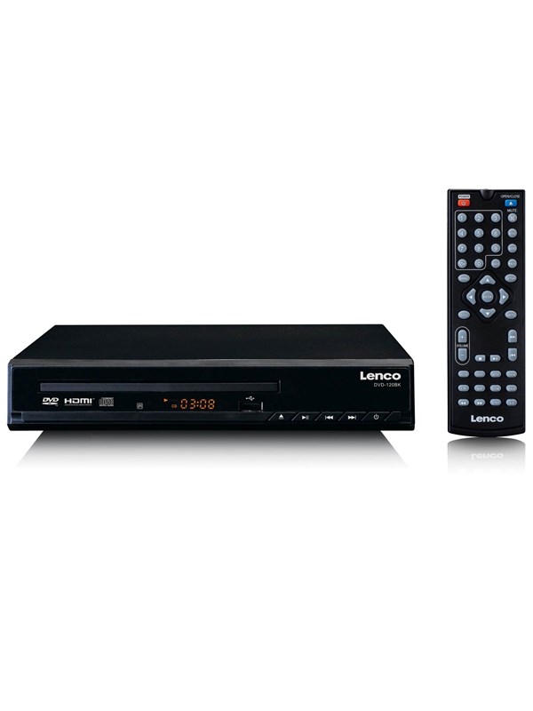 Lenco DVD-120 - NTSC/PAL - 20–20000 Hz - 90 dB - 75 Ohm - -60 dB - AVI - MPEG4 - MPG (A004693)