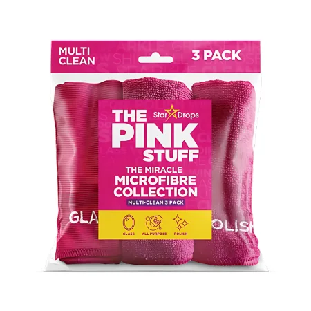 Stardrops The Pink Stuff Multi Clean 3-pack mikrokuituliinat