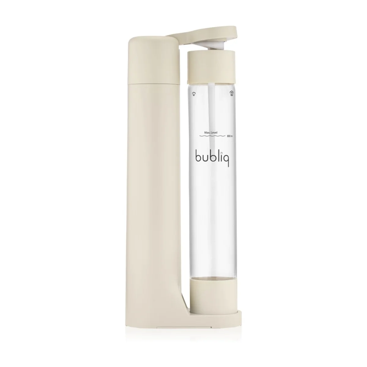Bubliq Beige bubliq drink carbonator incl. gas cylinder