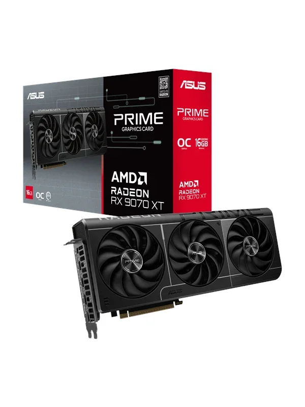 Asus Radeon RX 9070 XT Prime 16 Gt OC -näytönohjain