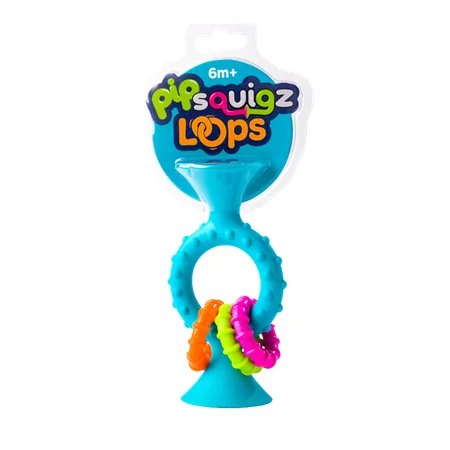 Fat Brain Pipsquigz Loops Imukuppilelu – Sinivihreä