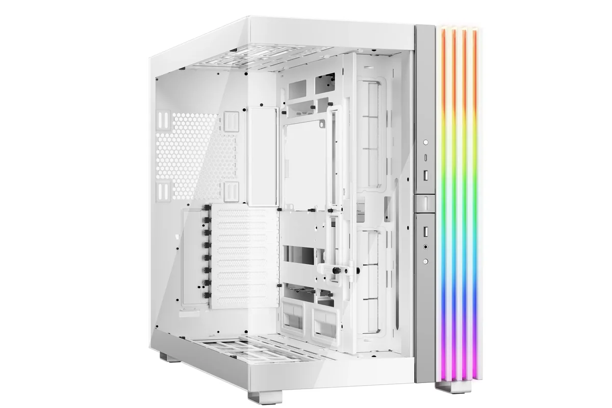 be quiet! Light Base 900 DX -täystornikotelo RGB-valaistuksella, valkoinen