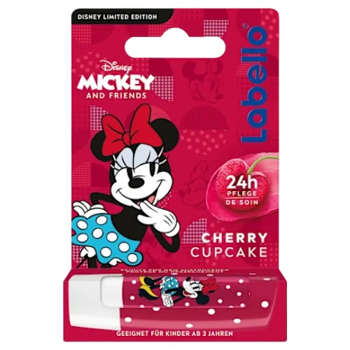 Labello Disney Minnie Mouse Cherry Cupcake Huulivoide - 4,8 g