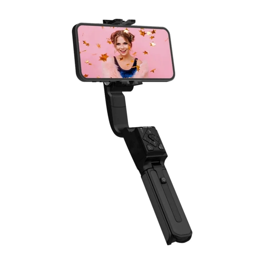 Hohem Isteady Q gimbaali/selfiekeppi/kolmijalka, musta
