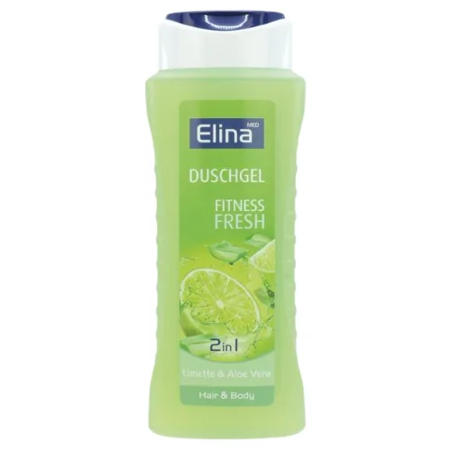 Elina Med 2-in-1 Fitness Fresh Lime & Aloe Vera Shower Gel – 300 ml