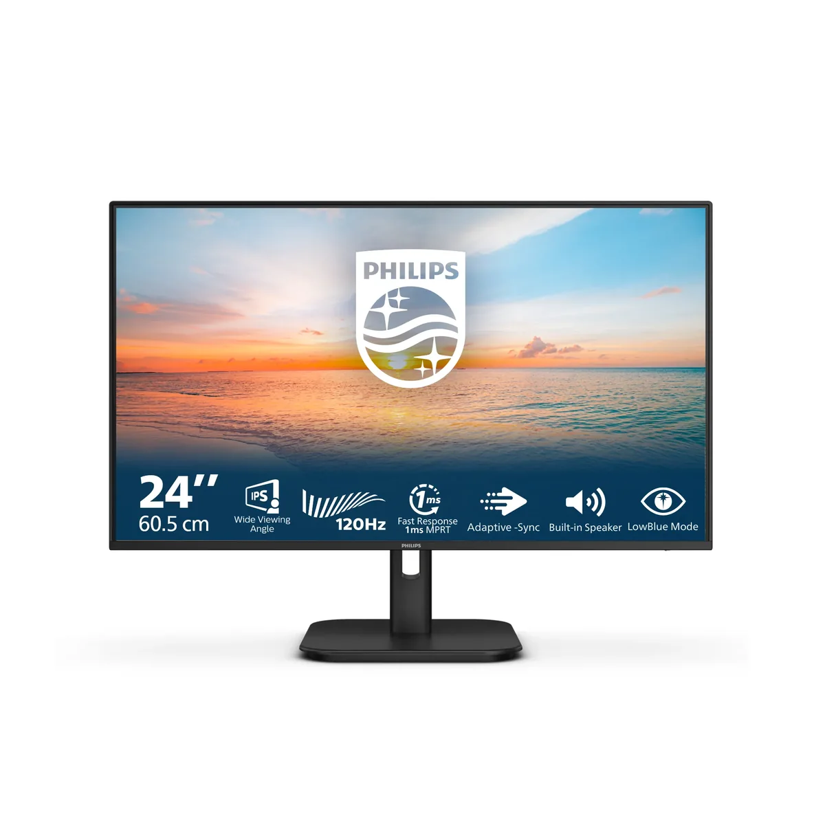 24" Philips 24E1N1200A - 1920x1080 (FHD) - 100Hz - IPS