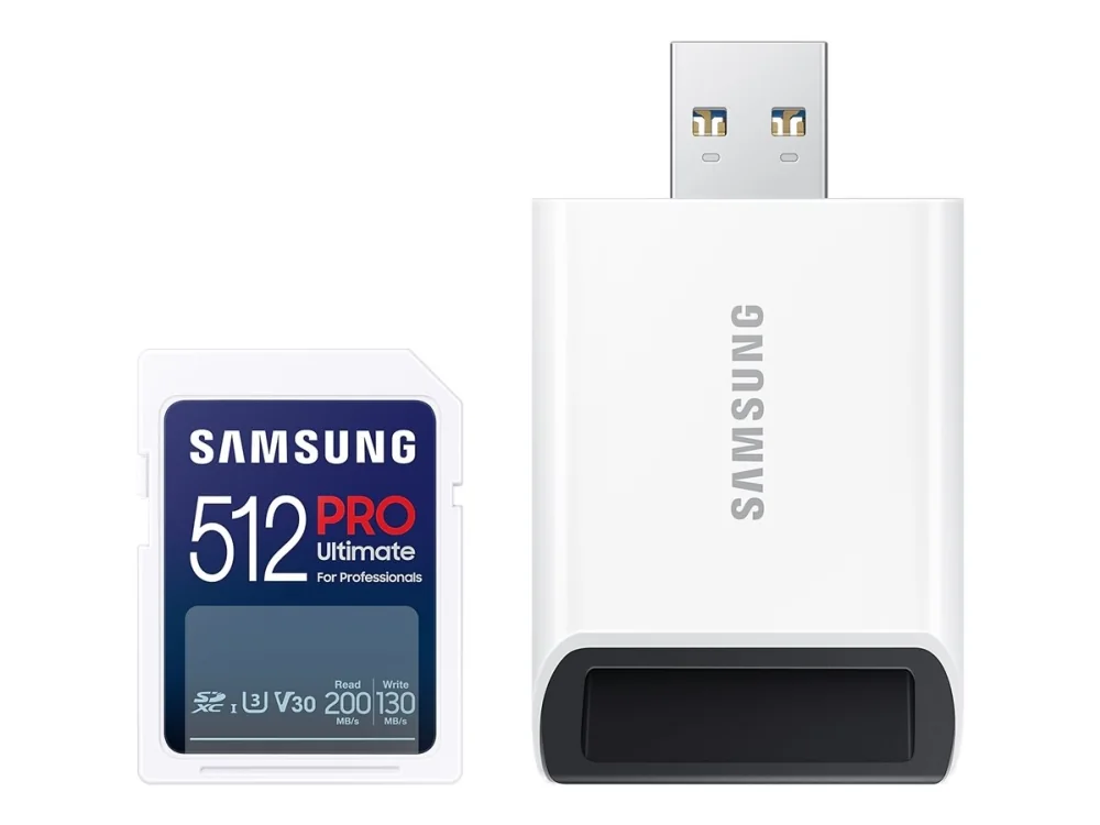 Samsung MB-SY512SB/WW, 512 GB, SDXC, UHS-I, 200 MB/s, 130 MB/s, Class 3 (U3)