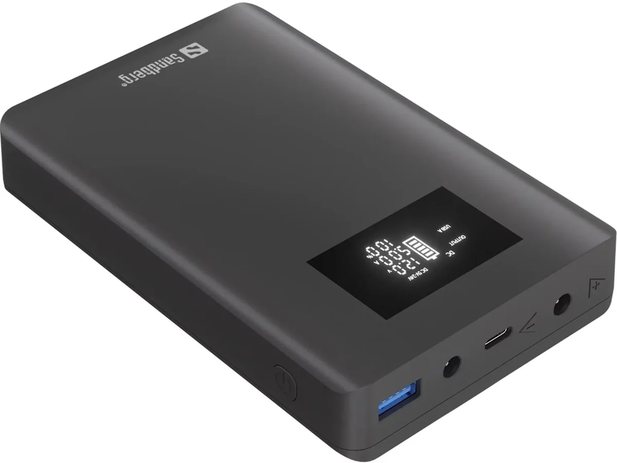 Sandberg Laptop Powerbank 20000 PD100W - 20000 mAh