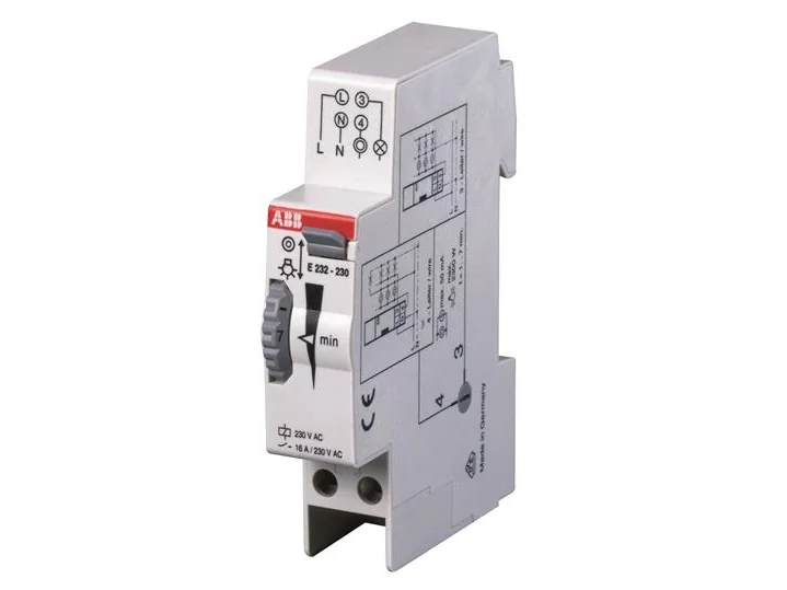 Automaattinen portaikkoohjain 230V 16A 0.5-20MIN E 232 E-230N