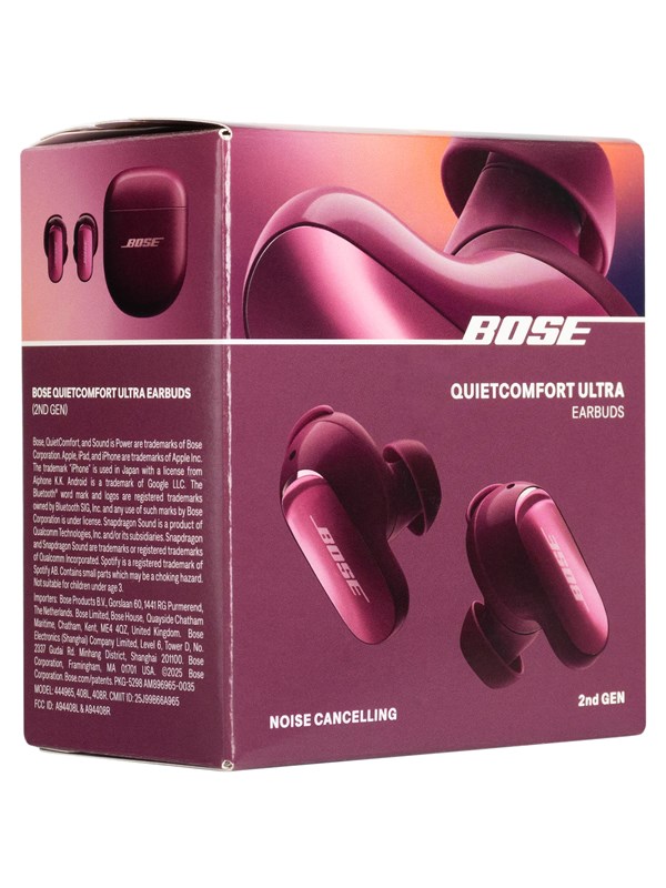 Bose QuietComfort Ultra (2nd Gen) -langattomat nappikuulokkeet, plum