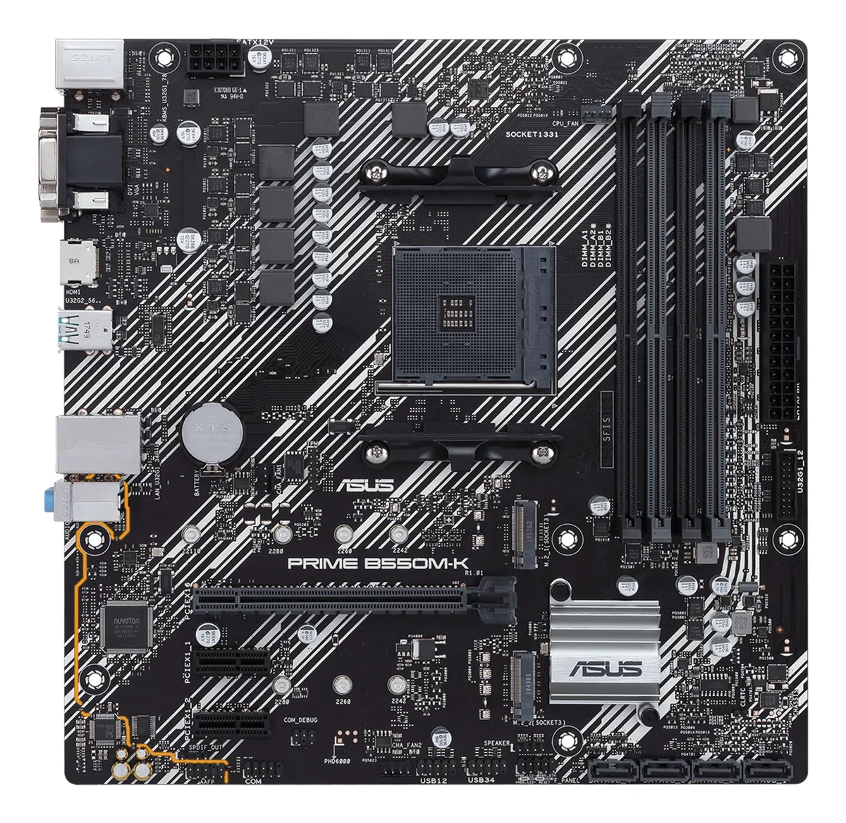 Asus Prime B550m-k Am4 Micro-atx Emolevyt