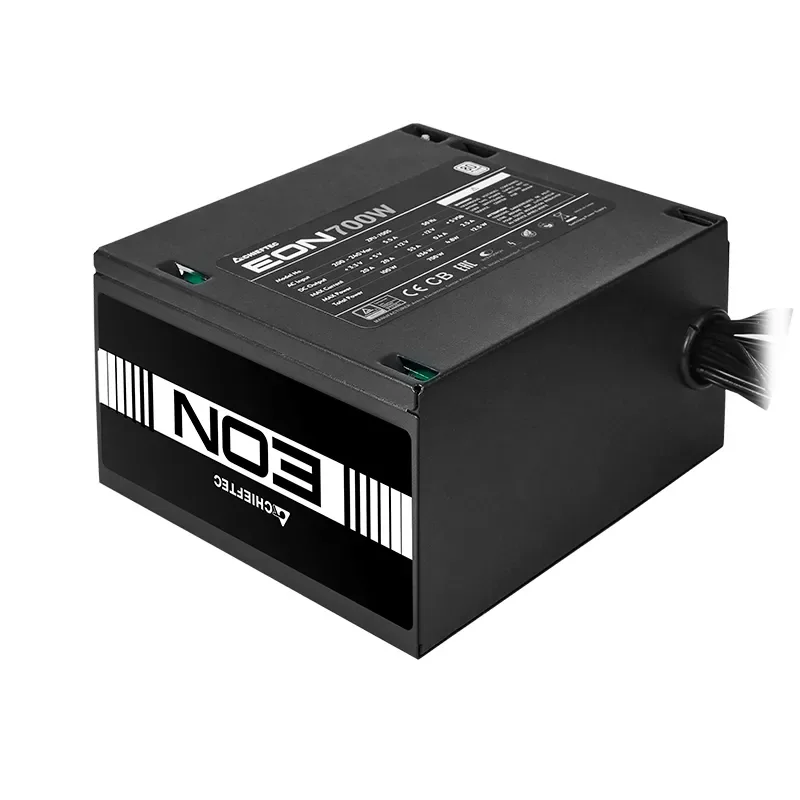 Chieftec EON Series ZPU-400S - power supply - 400 Watt Virtalähde - 400 Watt - 120 mm - ATX 2.3 - 80 Plus Valkoinen sertifioitu