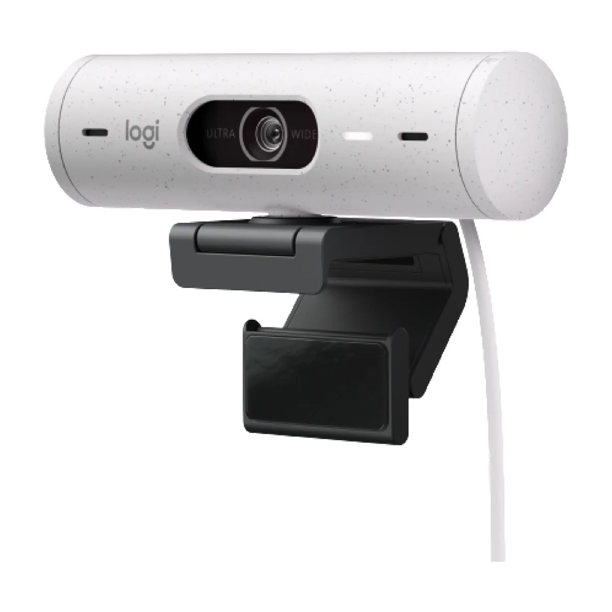 Logitech BRIO 500 - Verkkokamera - väri - Full HD (1920 x 1080) - Sisäänrakennettu mikrofoni (Stereo) - USB-C - Luonnonvalkoinen