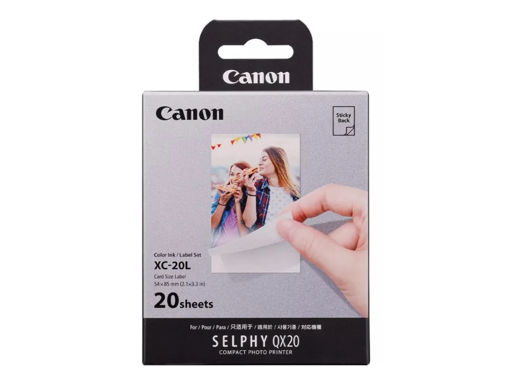 Canon XC-20L, Värisublimaatio, 5.4x8.5 cm, 20 kpl