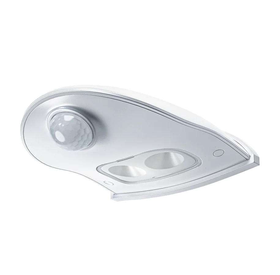 OSRAM LED-ulkoseinälamppu DOORLED DOWN, valkoinen, anturi, paristo