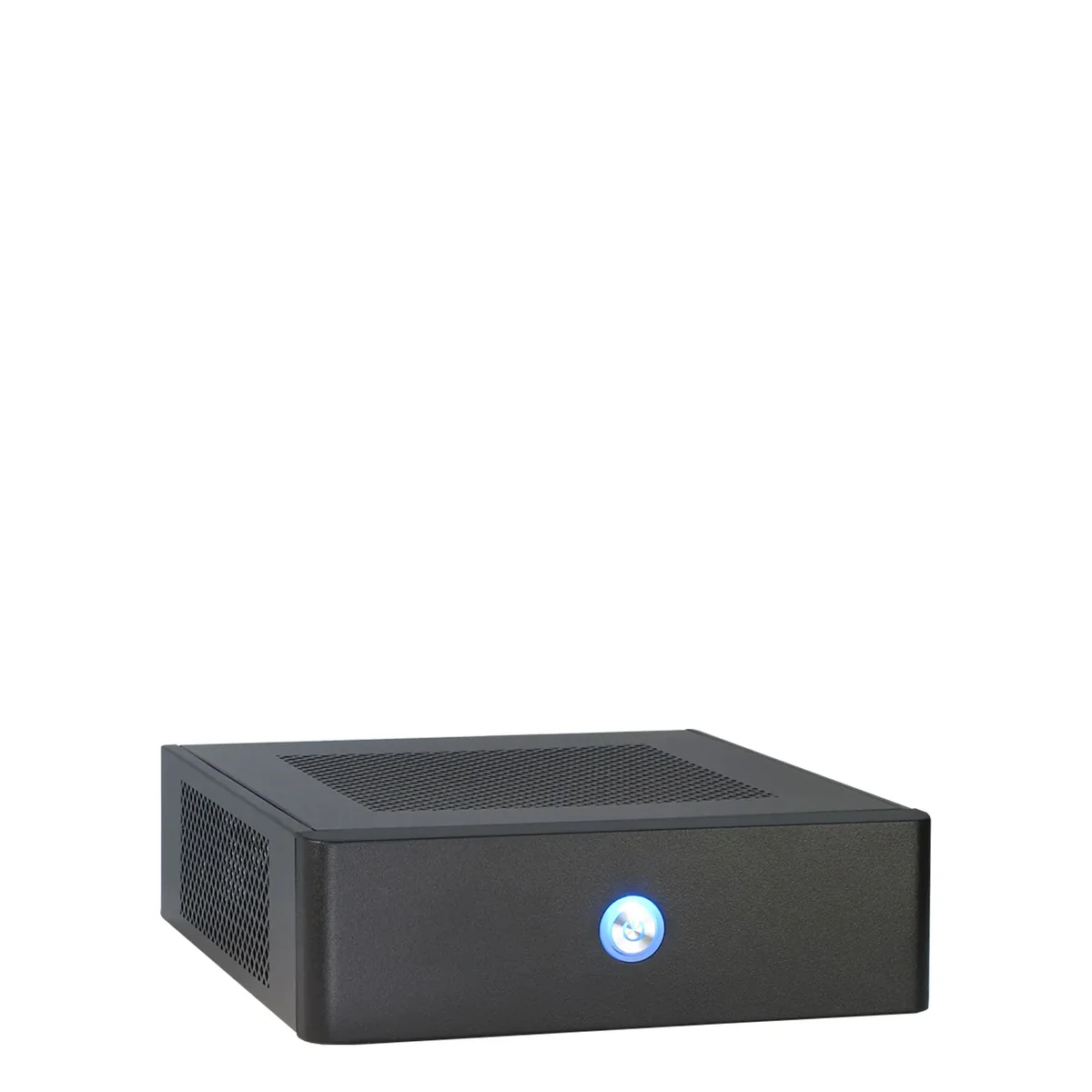 Inter-Tech ITX-601 -pöytäkotelo, musta