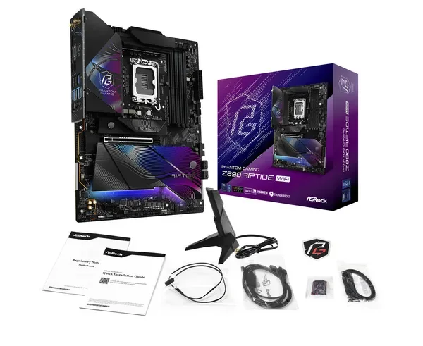 ASRock Z890 Phantom Gaming Riptide WiFi LGA1851 ATX -emolevy
