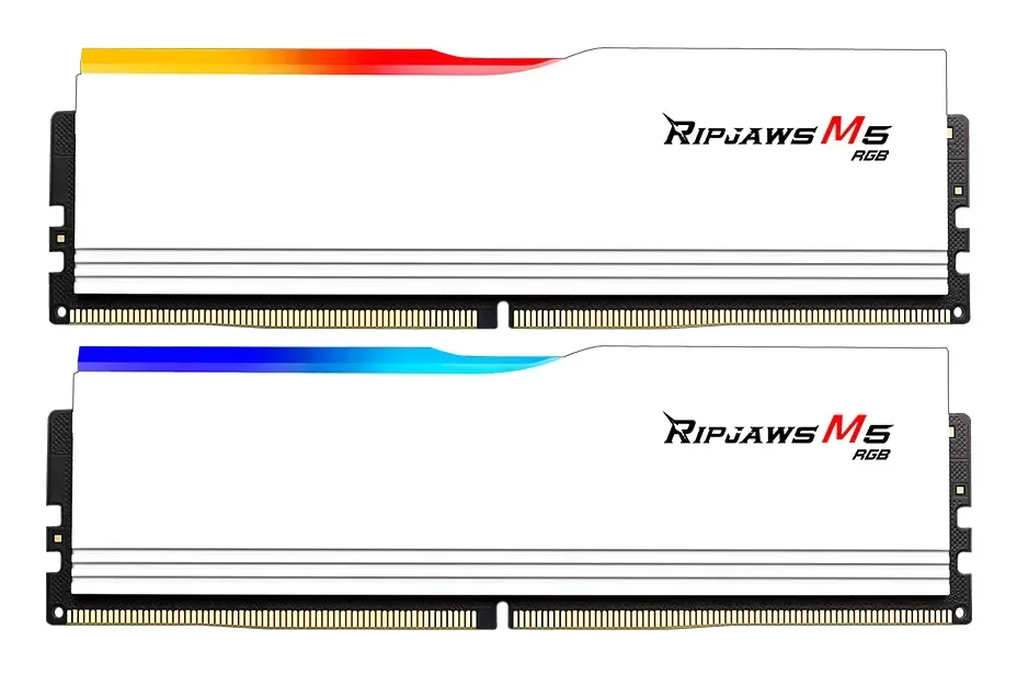 G.SKILL Ripjaws M5 RGB 32 Gt (2 x 16 Gt) DDR5 6400 MHz, CL32 -muisti (XMP/EXPO)