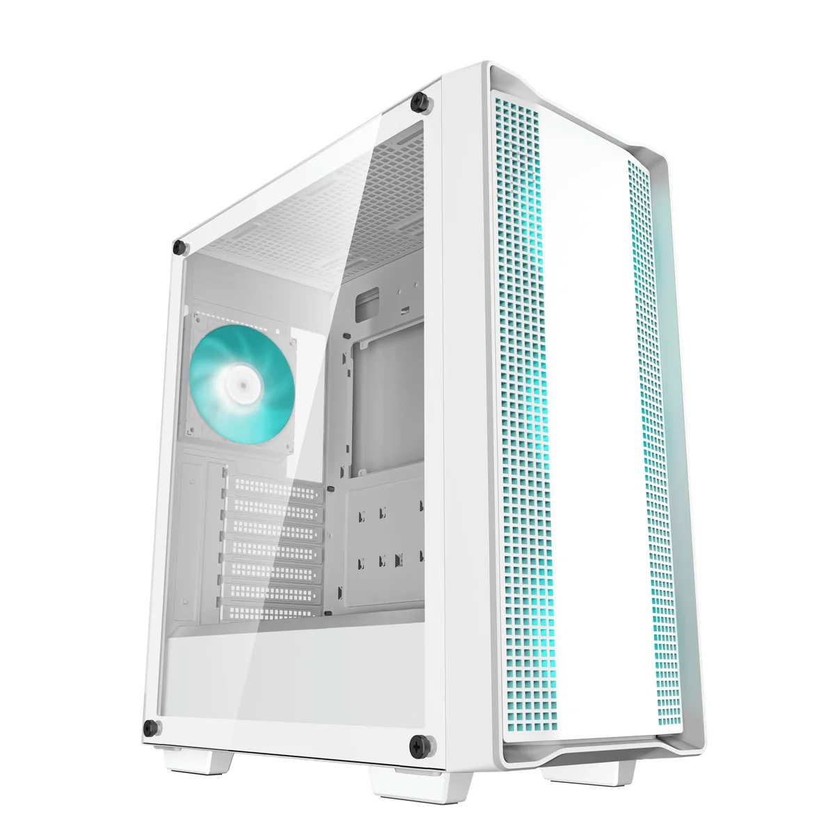 DeepCool CC560 WH V2-miditornikotelo ikkunalla, valkoinen