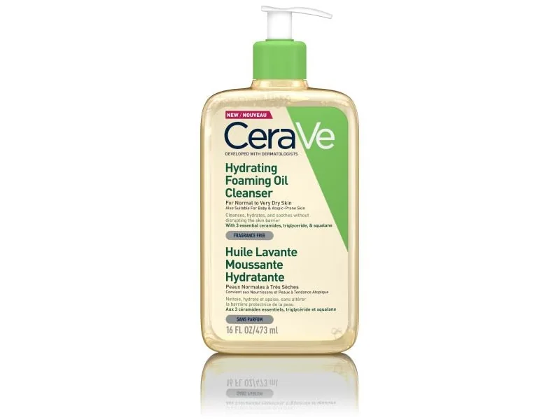 Cerave Hydrating Foaming Oil Cleanser 473 ml