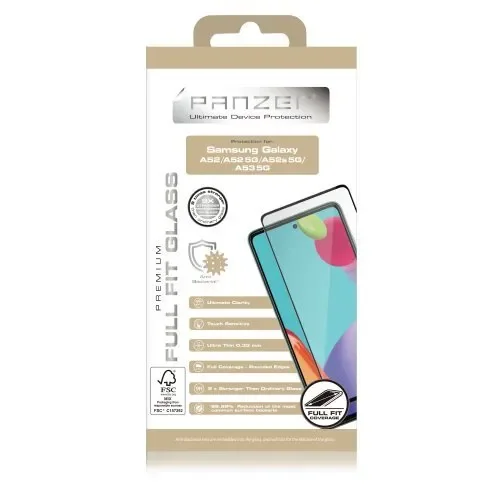 Panzer Full-Fit Glass, Galaxy A52 -panssarilasi