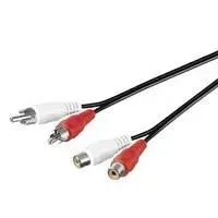 Microconnect Äänikaapeli 5m 2 X Rca 2 X Rca