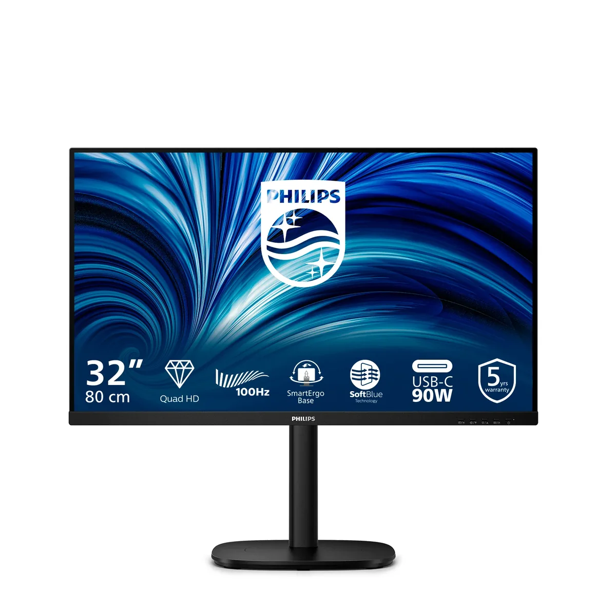 32" Philips 3000 Series 32B2U3601 - 2560x1440 (QHD) - 100Hz - IPS