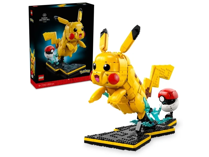 LEGO Pokémon 72152 Pikachu ja Poképallo
