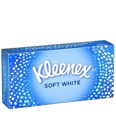 Kleenex Soft White Facial Tissues Box - 70 kpl