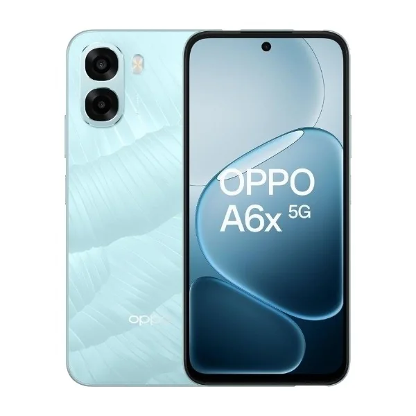 OPPO A6x 5G älypuhelin 4/128GB (sininen)