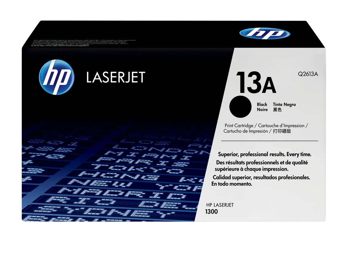 HP 13A -laservärikasetti, musta