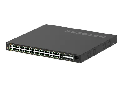 Netgear Gsm4248px-100eus Verkkokytkin Hallittu L2/l3/l4 Gigabit Ethernet (10/100/1000) Power Over Ethernet -tuki Musta