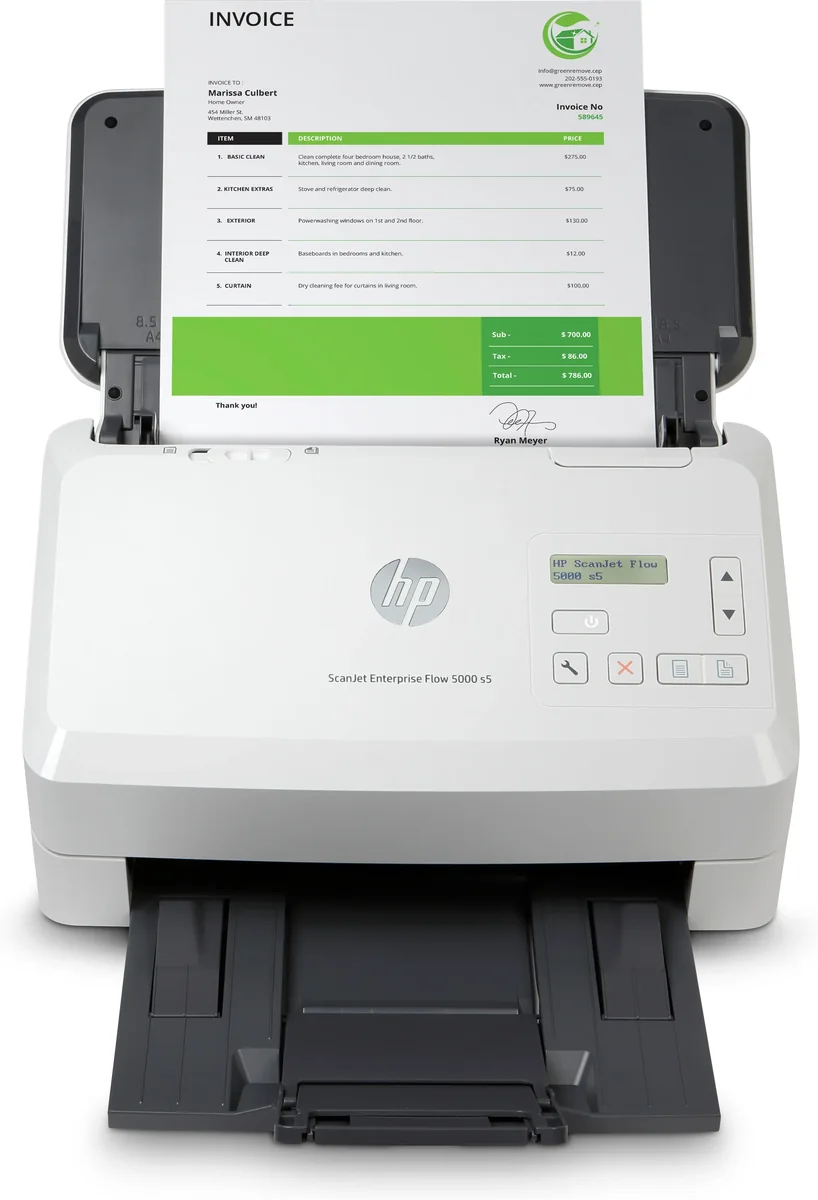 Hp Scanjet Enterprise Flow 5000 S5 A4