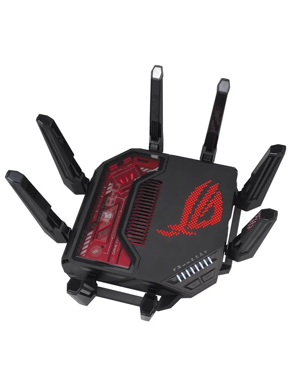 ASUS Rapture GT-BE19000 -Wi-Fi 7 - 2WAN-Port - 6-Port switch - Router 802.11a/b/g/n/ac/ax/be (Wi-Fi 7)
