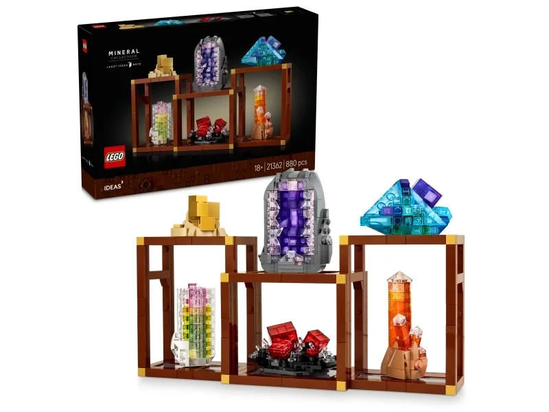 LEGO Ideas 21362 Mineraalikokoelma