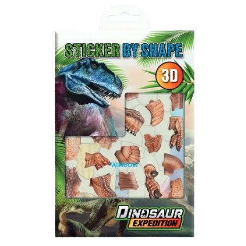 Grafix 3D Dinosaur Expedition Muototarrasarja - Lajitelma