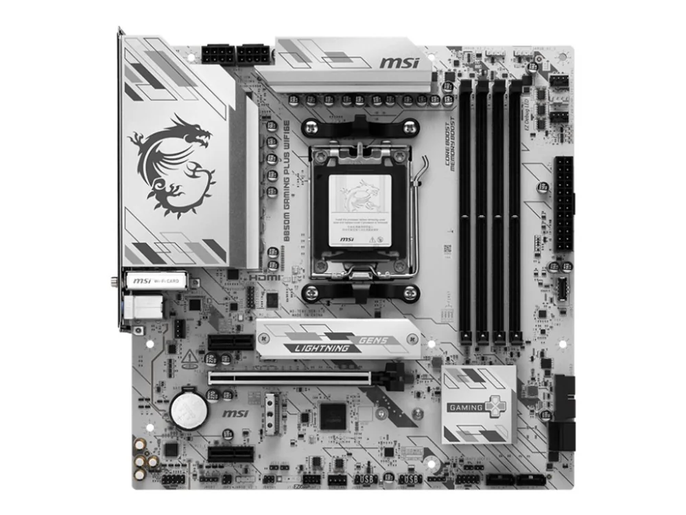 MSI B850M GAMING PLUS WiFi 6E AM5 mATX-emolevy