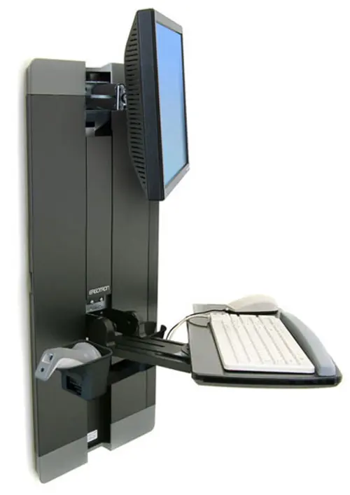 Ergotron Styleview Vertical Lift, Patient Room
