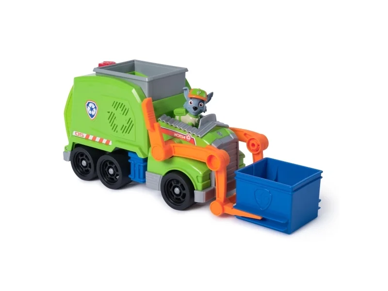 Paw Patrol Ryhmä Hau Rekku Murskaa ja rullaa kierrätysauto
