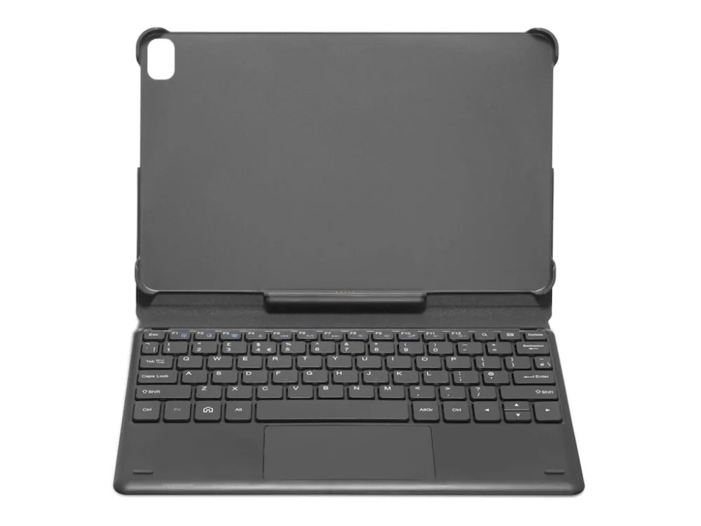 Doro Tablet - keyboard and folio case - with touchpad - QWERTY - Nordic - black - Näppäimistö & Foliosetti - Pohjoismainen - Musta