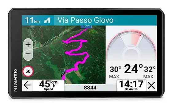 Garmin zumo XT3, 11,9 cm (4.7), 1280 x 720 pikseliä, TFT, 101,6 x 58,4 mm (4 x 2.3), Vaaka/Pysty, Multi-touch