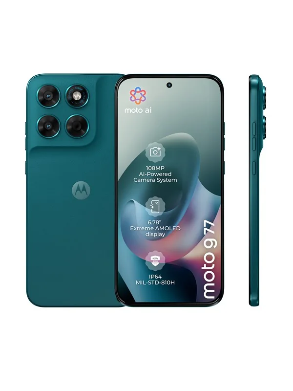 Motorola G77 älypuhelin 8/128 (musta)
