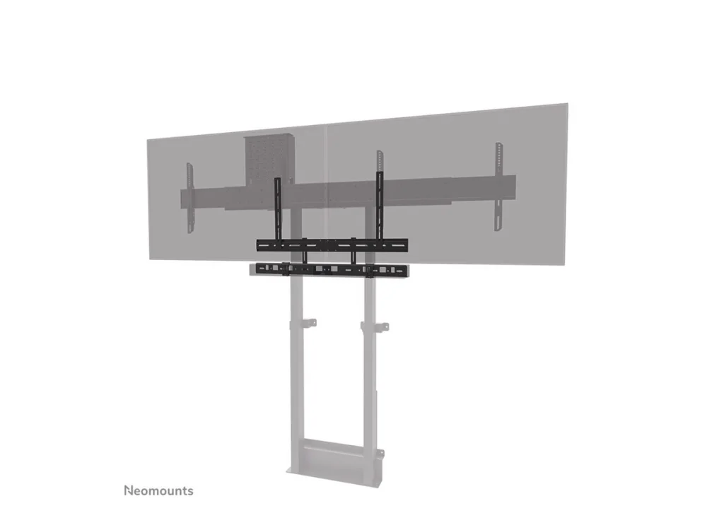 Neomounts AV30-500BL mounting kit - for video bar - universal - black - Max 10 kg - recommended for 43"-110"