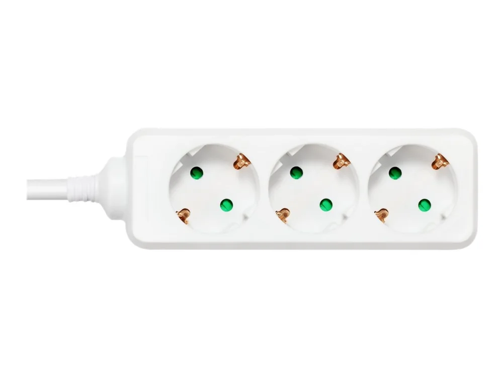Deltaco GT-0302 Power Strip - 5 m