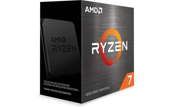 AMD Ryzen 7 5700 Wraith Stealth CPU - 8 ydintä - 3.7 GHz - AMD AM4 - AMD Boxed (jäähdyttimen kanssa)