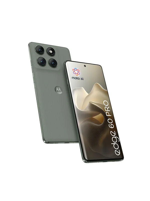 Motorola Edge 60 Pro - Älypuhelin - dual-SIM - RAM 12 GB / Sisäinen muisti 512 GB - 3x takakamera - etukamera - etukamera