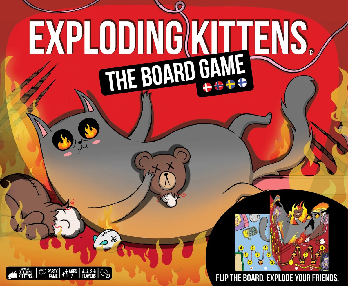 Exploding Kittens The Board Game (Nordic)